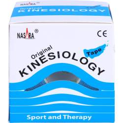 Nasara Kinesiologie Tape 5 cmx5 m blau 1 St