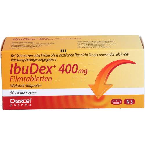 Ibudex 400 mg Filmtabletten 50 St