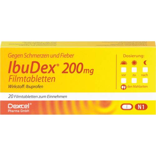 Ibudex 200 mg Filmtabletten 20 St