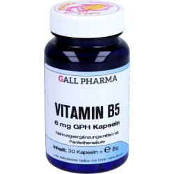 Vitamin B5 6 mg Gph Kapseln 30 St
