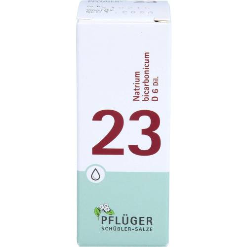 Biochemie Pflüger 23 Natrium bicarbonicum D 6 Tro. 30 ml