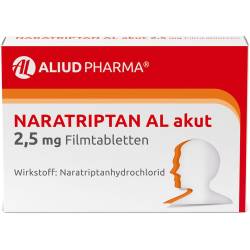 Naratriptan Al akut 2,5 mg Filmtabletten 2 St