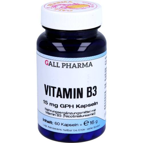 Vitamin B3 15 mg Gph Kapseln 60 St