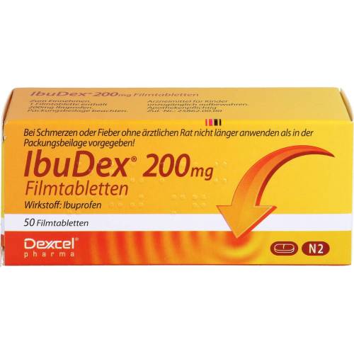 Ibudex 200 mg Filmtabletten 50 St