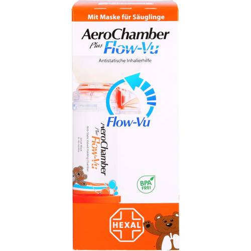 Aerochamber m.Maske f.Säuglinge 0-18 Monate 1 St
