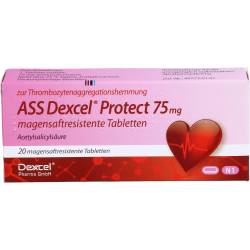 Ass Dexcel Protect 75 mg magensaftres.Tabletten 20 St