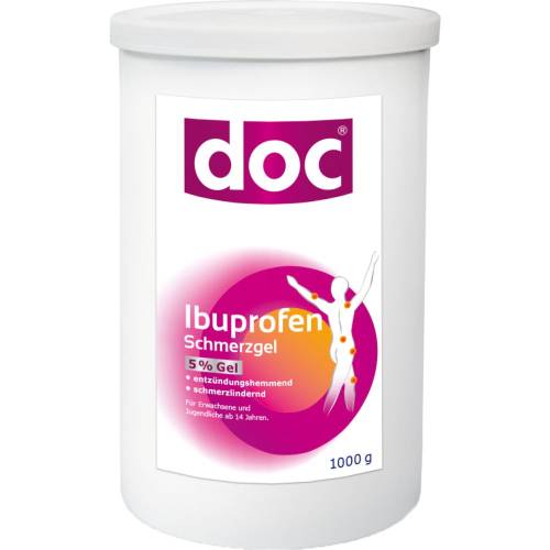Doc Ibuprofen Schmerzgel 5% Spenderkartusche 1 kg