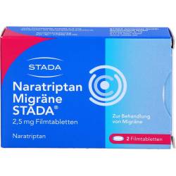 Naratriptan Migräne Stada 2,5 mg Filmtabletten 2 St