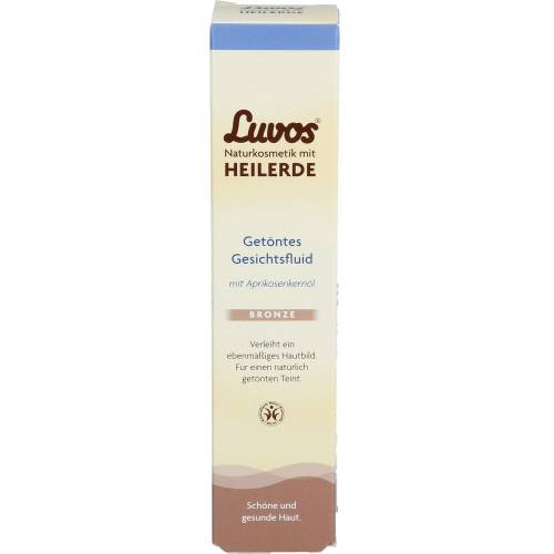 Luvos Naturkosmetik getöntes Gesichtsfluid bronze 50 ml