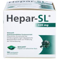 Hepar-Sl 320 mg Hartkapseln 100 St