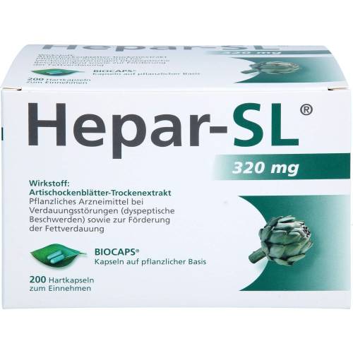 Hepar-Sl 320 mg Hartkapseln 200 St