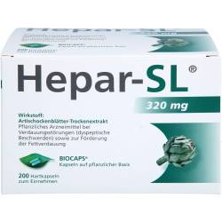 Hepar-Sl 320 mg Hartkapseln 200 St