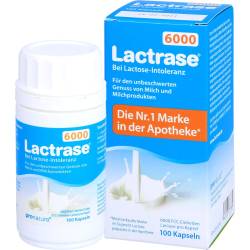 Lactrase 6.000 Fcc Kapseln 100 St