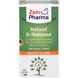 Natural D-Mannose 500 mg Kapseln 60 St
