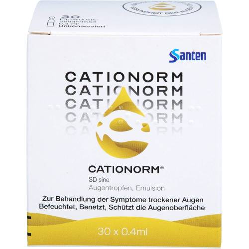 Cationorm Sd sine Einzeldosispipetten 12 ml