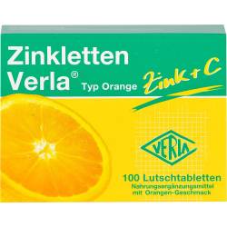 Zinkletten Verla Orange Lutschtabletten 100 St
