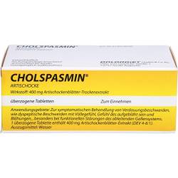 Cholspasmin Artischocke überzogene Tabletten 50 St