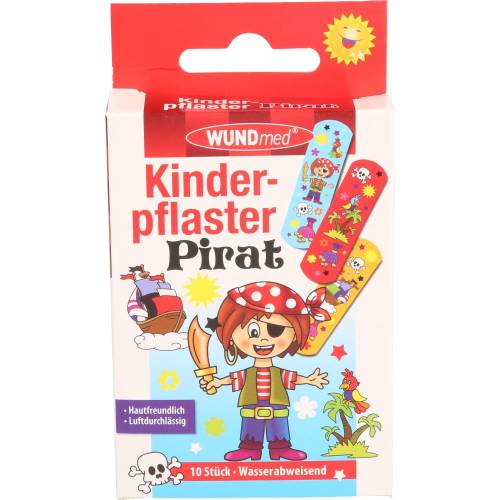 Kinderpflaster Pirat 10 St