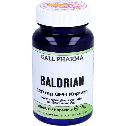Baldrian 120 mg Gph Kapseln 60 St