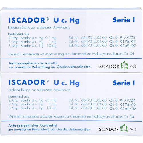 Iscador U c.Hg Serie I Injektionslösung 14 ml