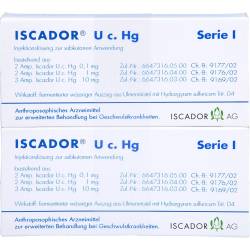 Iscador U c.Hg Serie I Injektionslösung 14 ml