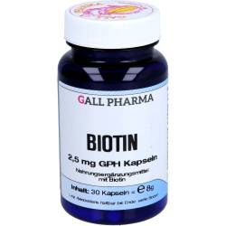 Biotin 2,5 mg Gph Kapseln 30 St