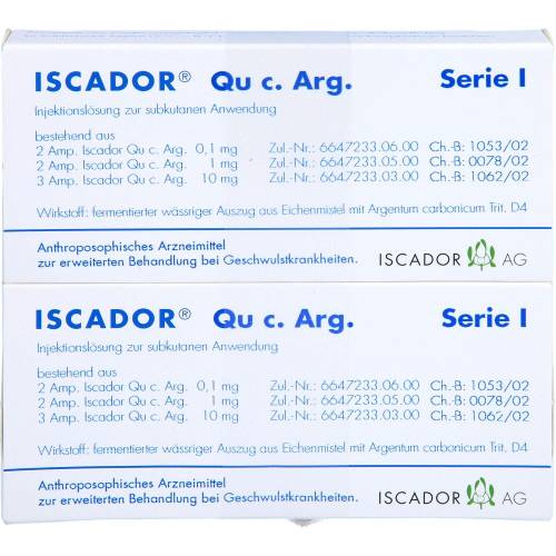 Iscador Qu c.Arg Serie I Injektionslösung 14 ml