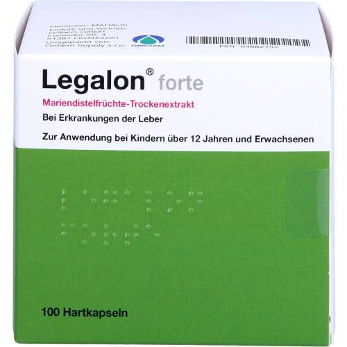 Legalon forte Kapseln 100 St