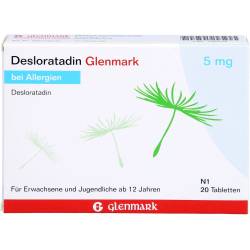 Desloratadin Glenmark 5 mg Tabletten 20 St