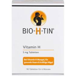 Bio-H-Tin Vitamin H 5 mg für 6 Monate Tabletten 90 St