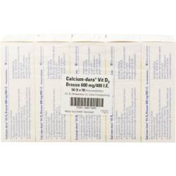 Calcium Dura Vit D3 Brause 600 mg/400 I.E. 50 St