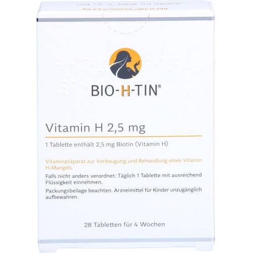 Bio-H-Tin Vitamin H 2,5 mg für 4 Wochen Tabletten 28 St