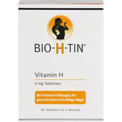Bio-H-Tin Vitamin H 5 mg für 4 Monate Tabletten 60 St