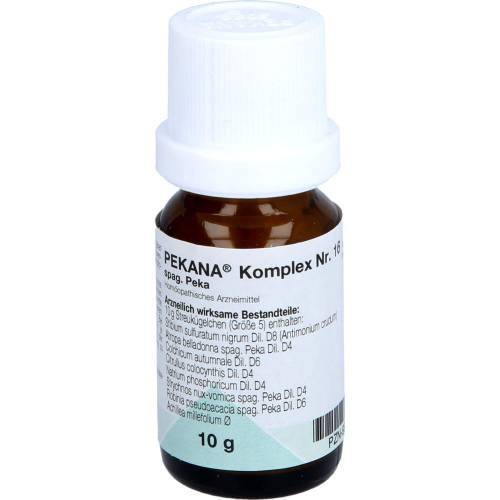 Pekana Komplex Nr.16 spag.Peka Globuli 10 g