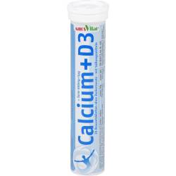 Calcium 600 mg+Vitamin D3 5 µg AmosVital Br.-Tabl. 20 St
