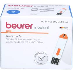 Beurer Gl44/Gl50 Blutzucker-Teststreifen 100 St