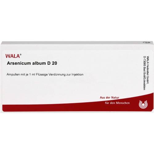Arsenicum Album D 20 Ampullen 10 ml