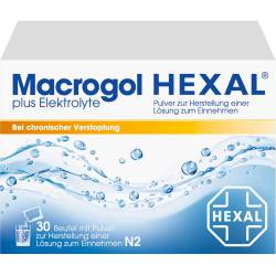 Macrogol Hexal plus Elektrolyte Plv.z.H.e.L.z.E. 30 St