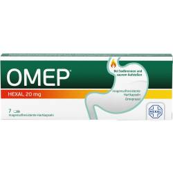 Omep Hexal 20 mg magensaftresistente Hartkapseln 7 St