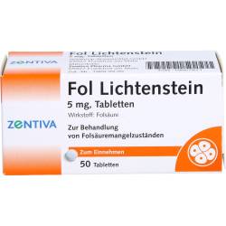 Fol Lichtenstein 5 mg Tabletten 50 St