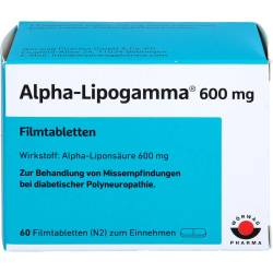 Alpha-Lipogamma 600 mg Filmtabletten 60 St