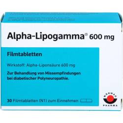Alpha-Lipogamma 600 mg Filmtabletten 30 St