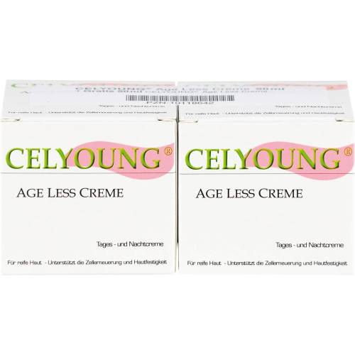 Celyoung age less Creme plus eine gratis 100 ml