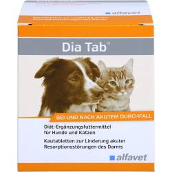 Dia Tab Kautabletten f.Hunde/Katzen 33 g