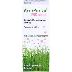 Azela-Vision Md sine 0,5 mg/ml Augentropfen 6 ml