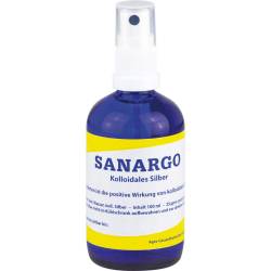 Sanargo kolloidales Silber Sprühflasche 100 ml