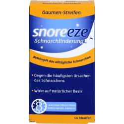 Snoreeze Schnarchlinderung Gaumenstreifen 14 St