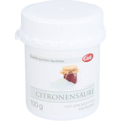 Citronensäure für Lebensmittel Caelo Hv-Packung 100 g