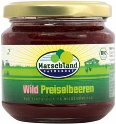 Gem de afine rosii, eco-bio, 220g - Marschland Naturkost