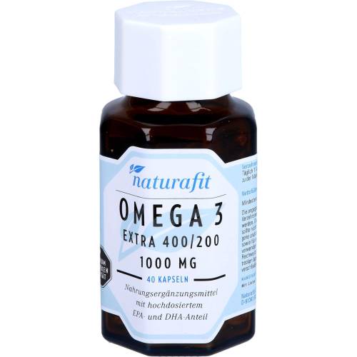 Naturafit Omega-3 extra 400/200 Kapseln 40 St